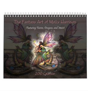 Calendário de Arte Fantasia de Molly Harrison 2010