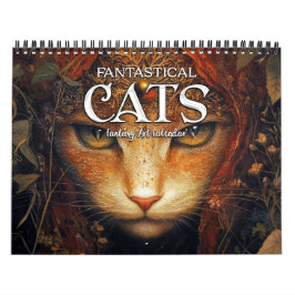 Calendário de Arte Fantástica de Gatos Fantásticos