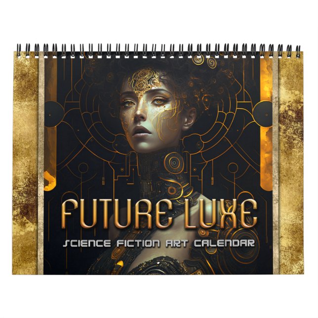 Calendário de Arte Feminina de Ficção Científica L (Capa)
