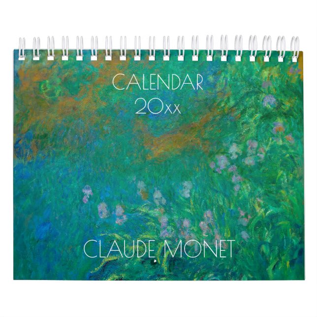 CALENDÁRIO DE ARTE FINA CLAUDE MONET 2020 (Capa)
