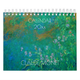 CALENDÁRIO DE ARTE FINA CLAUDE MONET 2020