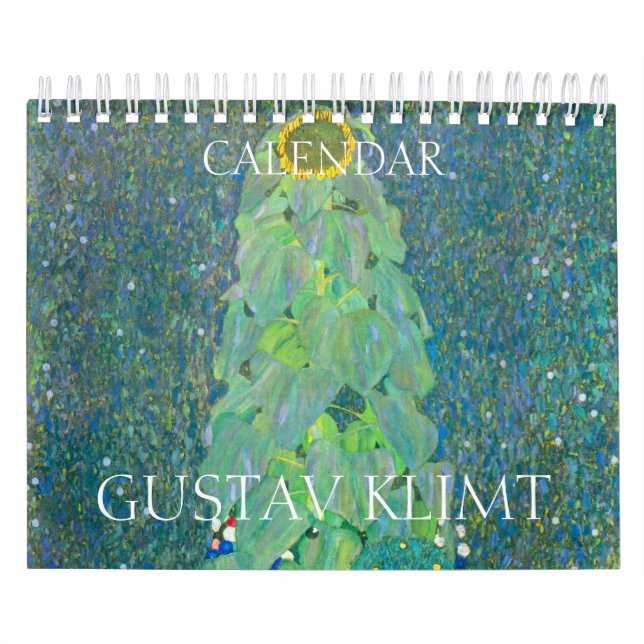 CALENDÁRIO DE ARTE FINA DE GUSTAV KLIMT (Capa)