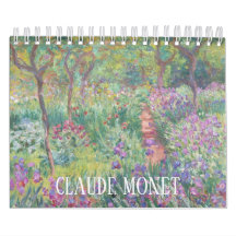 CALENDÁRIO DE ARTE FINA DO MONET
