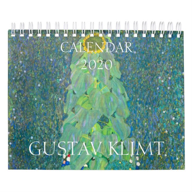 CALENDÁRIO DE ARTE FINE GUSTAV KLIMT 2020 (Capa)