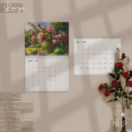 Calendário de Arte Impasto Vibrante 2026