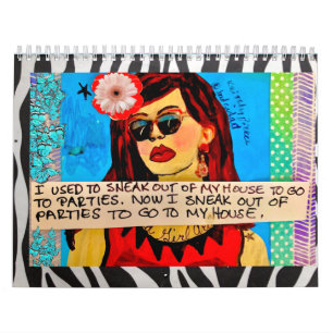 Calendário de Arte Menina Má