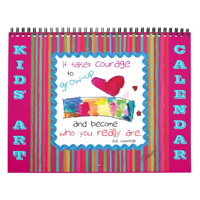 Calendário de Arte para Crianças (Capa)