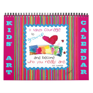 Calendário de Arte para Crianças