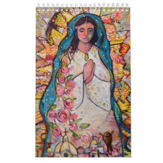 Calendário de Arte Popular Católica de Jen Norton