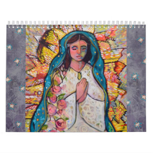 Calendário de Arte Popular Católica por Jen Norton