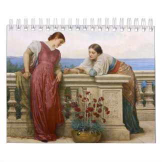Calendário de Arte Pré-Raphaelite