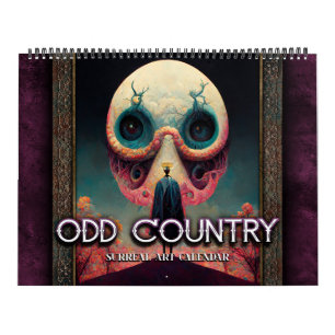Calendário de Arte Surreal 2027 Odd Country 2