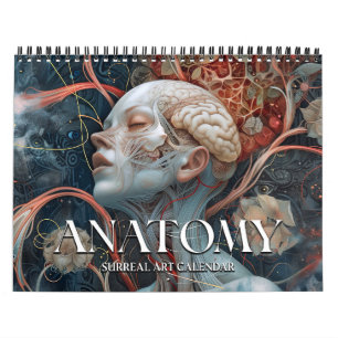 Calendário de Arte Surreal Anatomy 2026