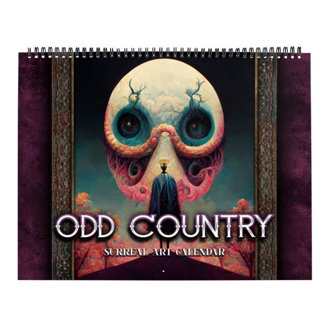 Calendário De Arte Surreal Do Odd Country 2 2026 (Capa)