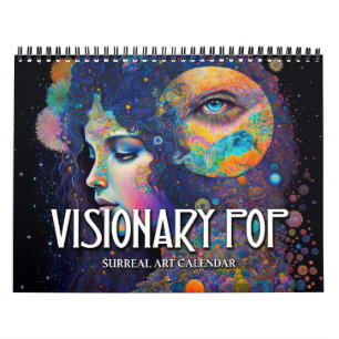 Calendário de Arte Surreal do Pop Visionário de 20