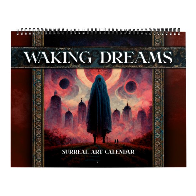 Calendário de Arte Surreal dos Sonhos de 2026 (Capa)