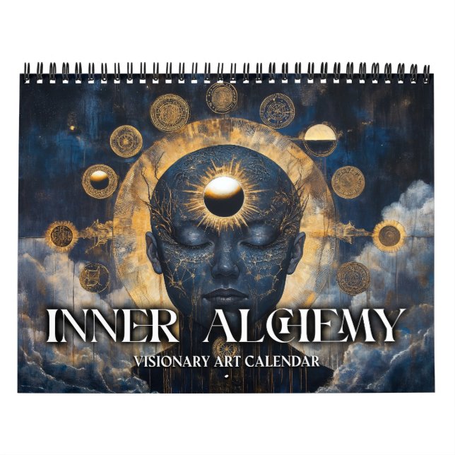 Calendário de Arte Visionária da Alquimia Interior (Capa)