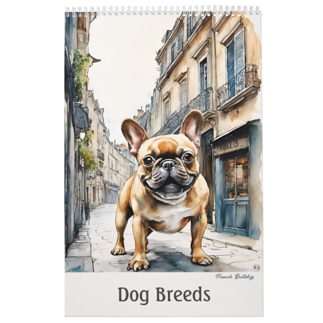 Calendário de Artes de Cachorros (Capa)