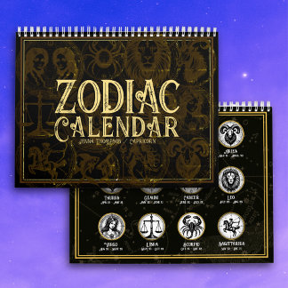 Calendário de Astrologia Zodíaca