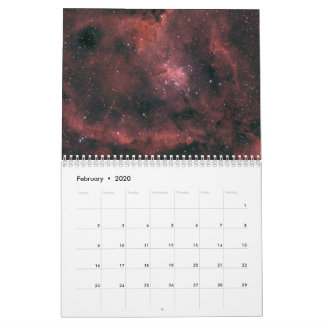 Calendário de Astronomia 2020