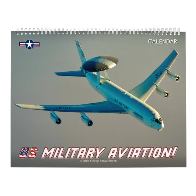 CALENDÁRIO DE AVIAÇÃO MILITAR DOS EUA (Capa)