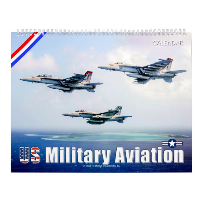 CALENDÁRIO DE AVIAÇÃO MILITAR DOS EUA (Capa)