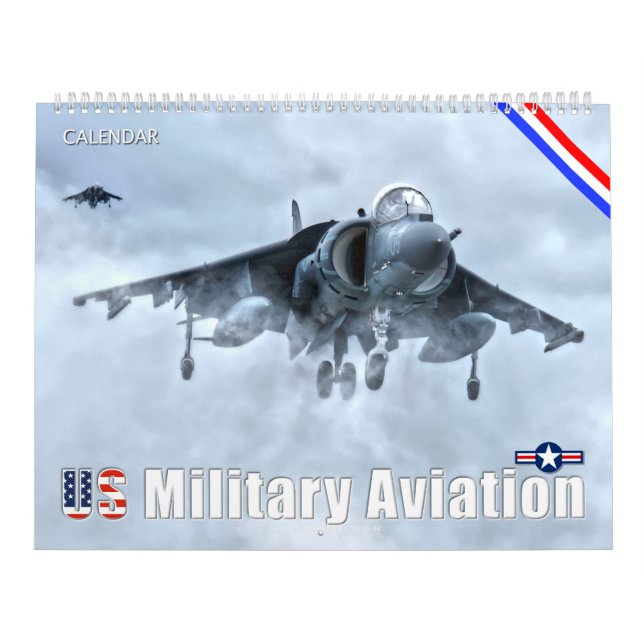CALENDÁRIO DE AVIAÇÃO MILITAR DOS EUA (Capa)