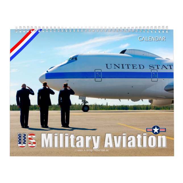 CALENDÁRIO DE AVIAÇÃO MILITAR DOS EUA (Capa)