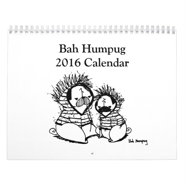 Calendário de Bah Humpug 2016 (Capa)