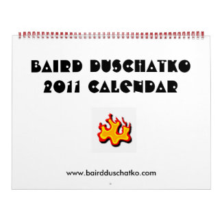 calendário de baird duschatko 2011