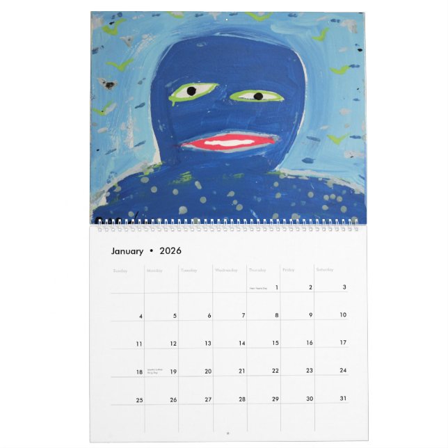 Calendário de BardinArt 2013 (Jan 2026)