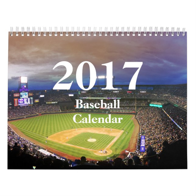 Calendário de Baseball de 2017 - HAMbyWhiteGlove (Capa)