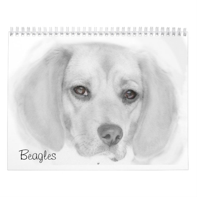 Calendário de Beagles (Capa)