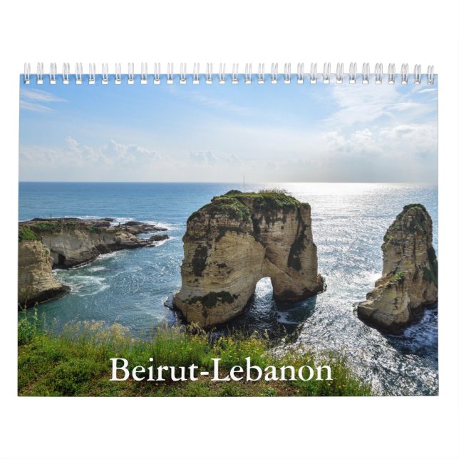 Calendário de Beirute-Líbano (Capa)