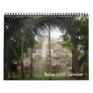 Calendário de Belize 2009