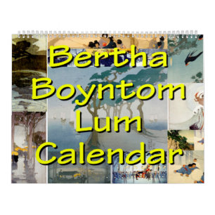 Calendário de Bertha Boynton Lum