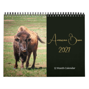 Calendário de Bisonte Americano 2027