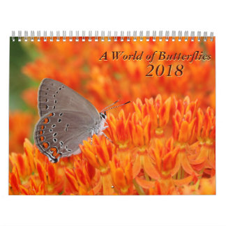 Calendário de Borboletas 2018