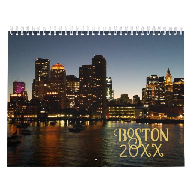 Calendário de Boston (Capa)