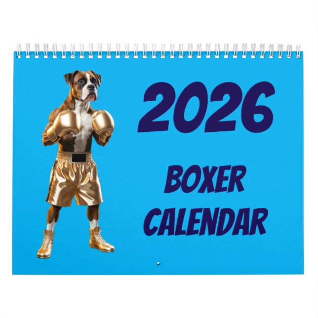Calendário de Boxer (Capa)