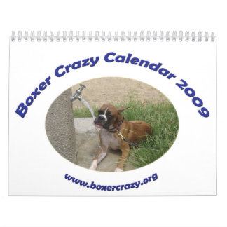 Calendário de BoxerCrazy 2009