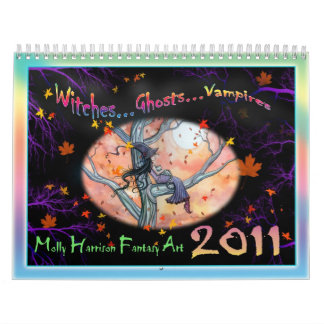 Calendário de Bruxas, Fantasmas, Vampiros de 2011