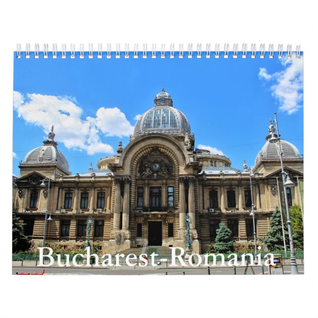 Calendário de Bucareste-Romênia (Capa)