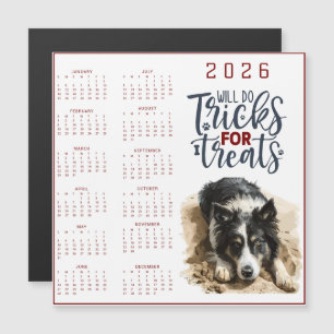 Calendário de Cachorro 'Farei Truques por Guloseim