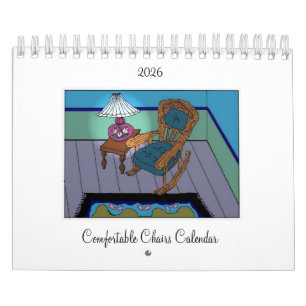 Calendário de Cadeiras Confortáveis