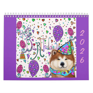 Calendário de Cães