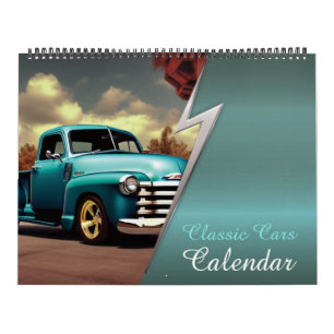 Calendário de Carros Clássicos