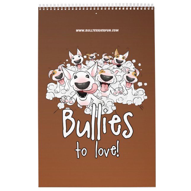 Calendário de Cartoons de Bote Terrier (Capa)