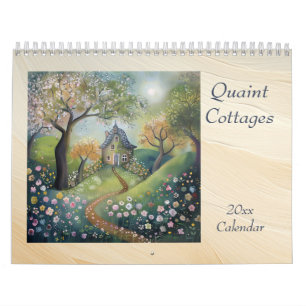Calendário de Casas Rústicas nos Bosques