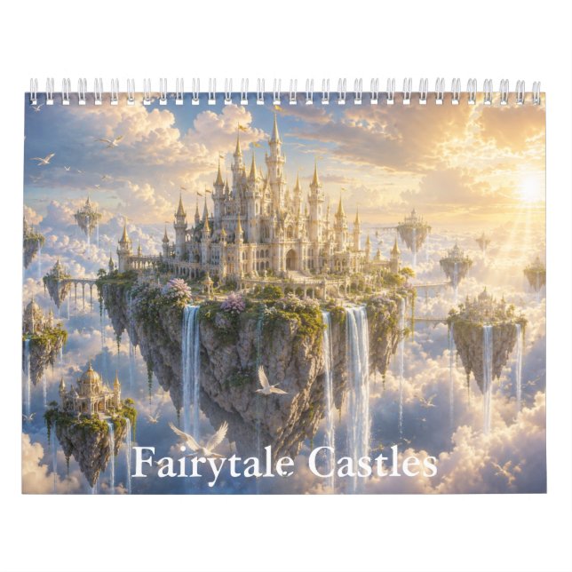 Calendário de Castelos de Contos de Fadas (Capa)